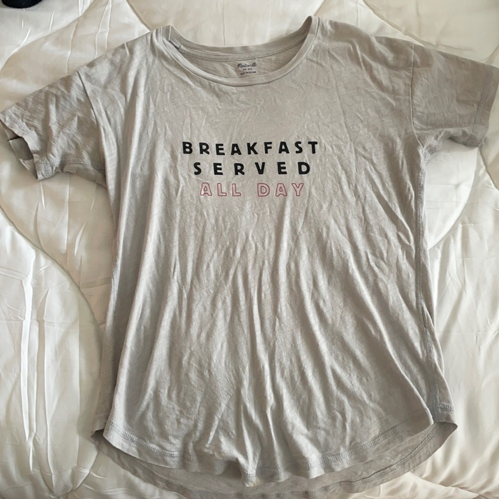 madewell graphic tee short sleeve shirt  XS
